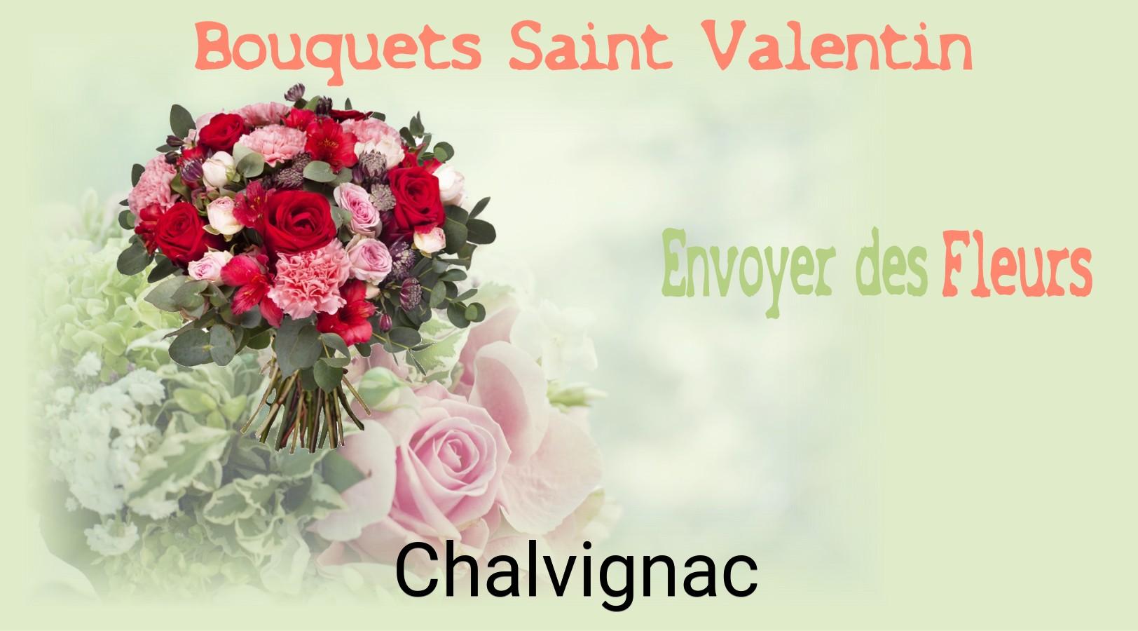 Roses de Saint-Valentin livrées à Chalvignac